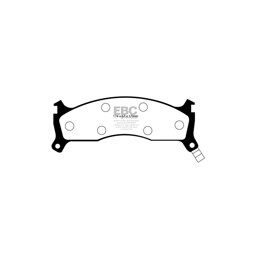 EBC DP1073 Kia Sportage (K0) Ultimax Front Brake Pads 2 | ML Performance UK Car Parts