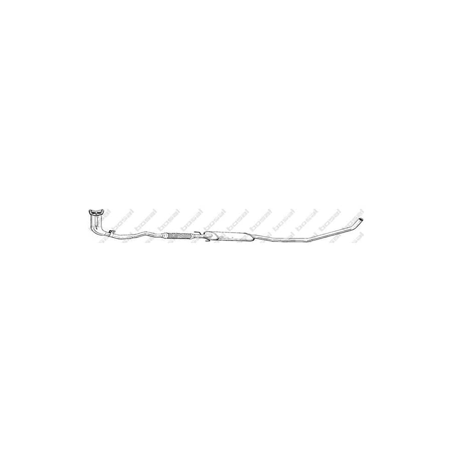 Bosal 293-145 Front Silencer For Toyota Starlet Iv Hatchback (P80)