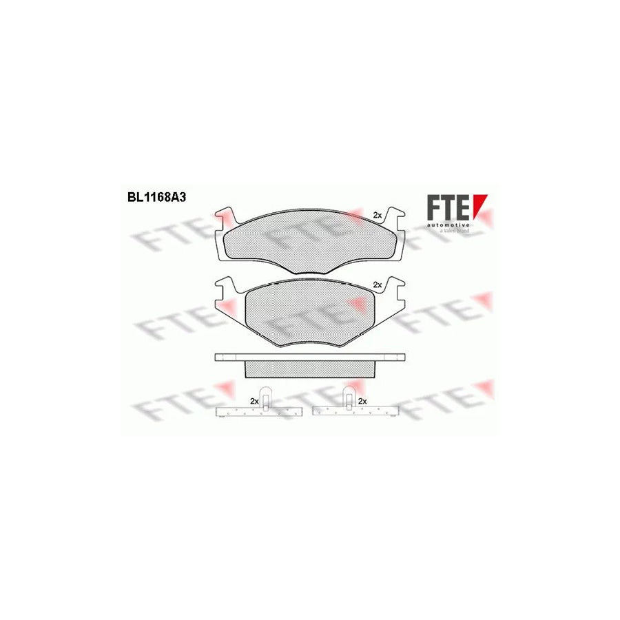 Fte 9010046 Brake Pad Set | ML Performance UK Car Parts