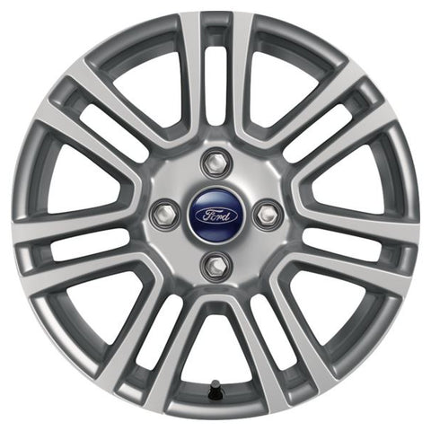 GENUINE FORD 2439888 TRANSIT COURIER & TOURNEO COURIER ALLOY WHEEL 16" 7 X 2-SPOKE DESIGN, SILVER | ML Performance UK