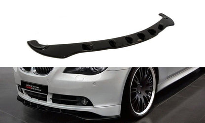 Maxton Design BM-5-60-FD1T Front Splitter BMW Series 5 E60 / E61 (Pre-Facelift) | ML Performance UK Car Parts