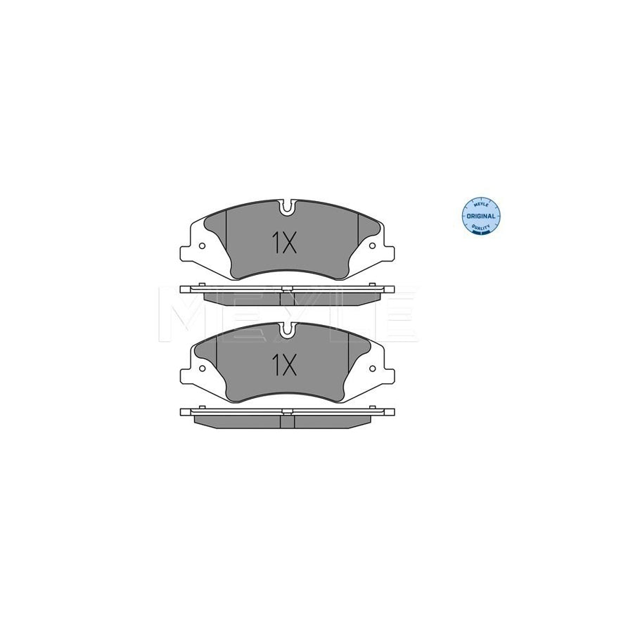 Meyle 025 250 2119 Brake Pad Set