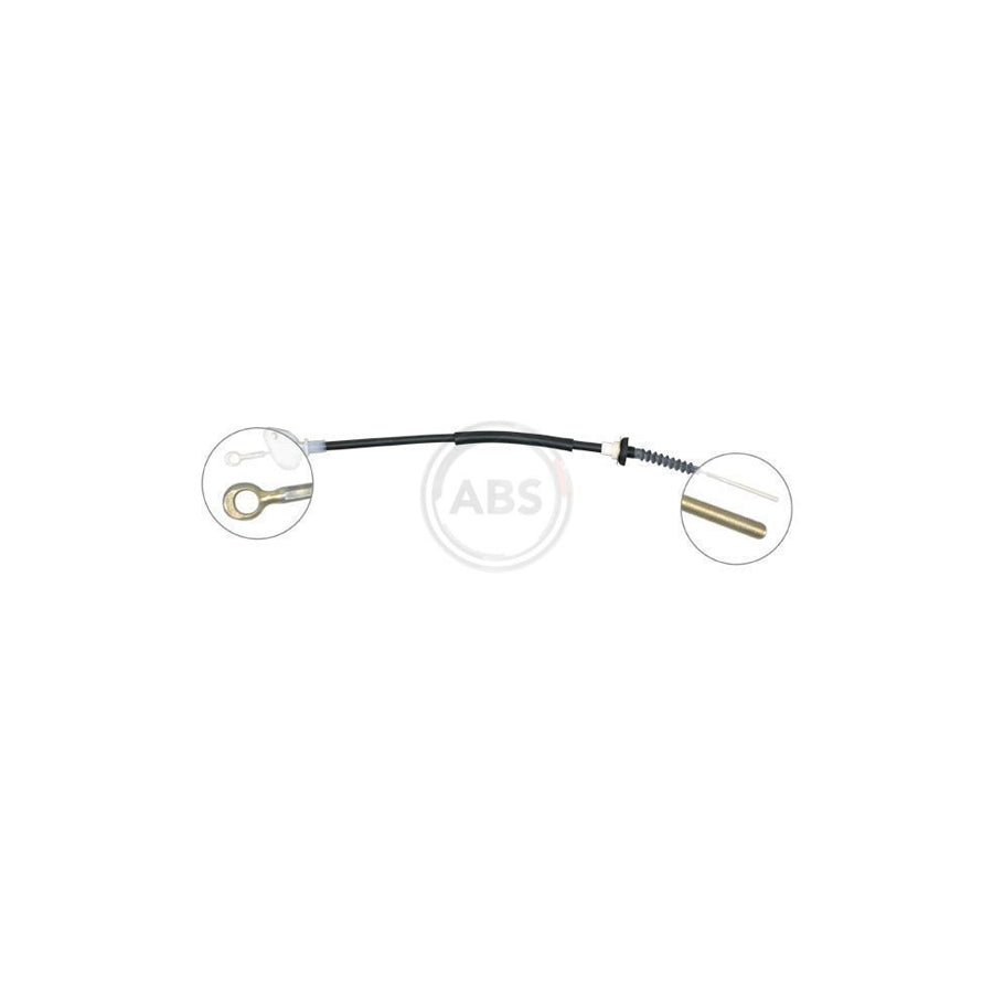 A.B.S. K27020 Clutch Cable For Fiat Panda I Hatchback (141)