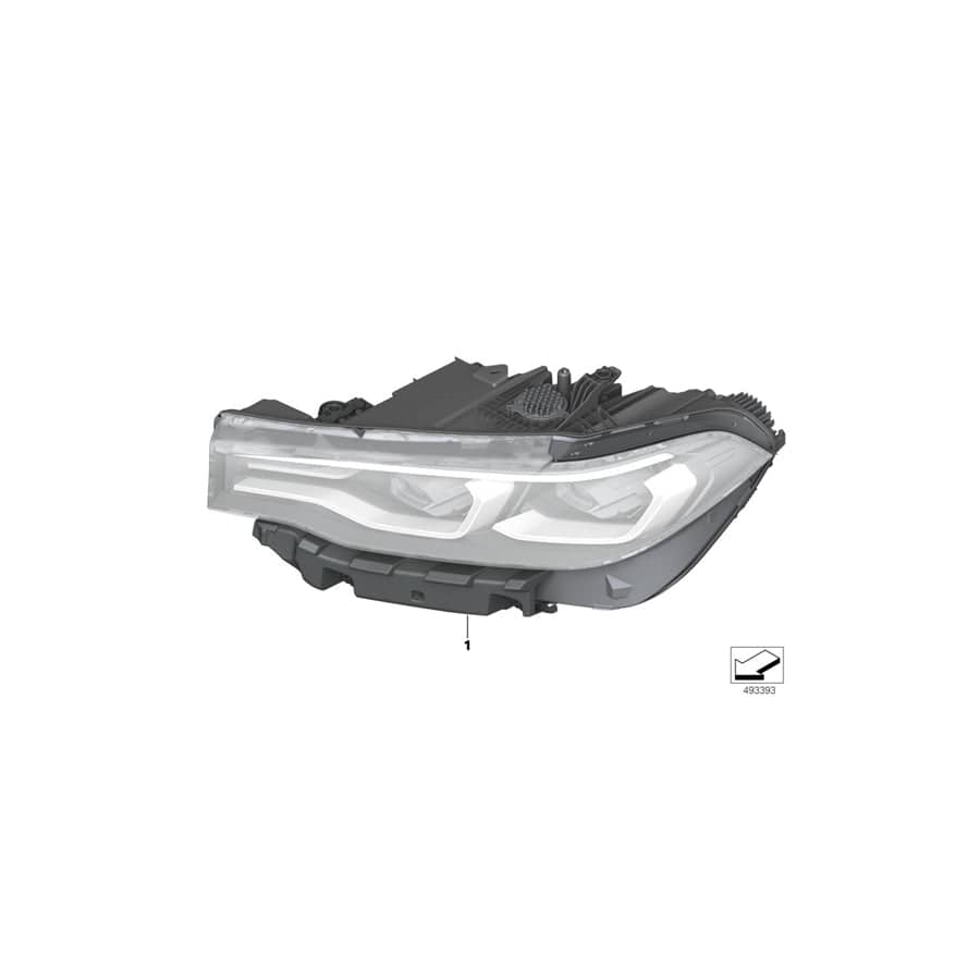 Genuine BMW 63117933321 G07 Headlight, Led, Ahl, Left (Inc. X7 50iX, X7 M50iX & X7 40iX) | ML Performance UK Car Parts