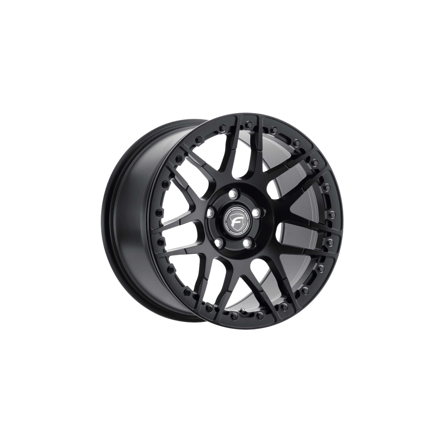 Forgestar F28270071P30 17x10 F14 Beadlock Standard 5x115 ET30 BS6.7 Satin Black Drag Racing Wheel