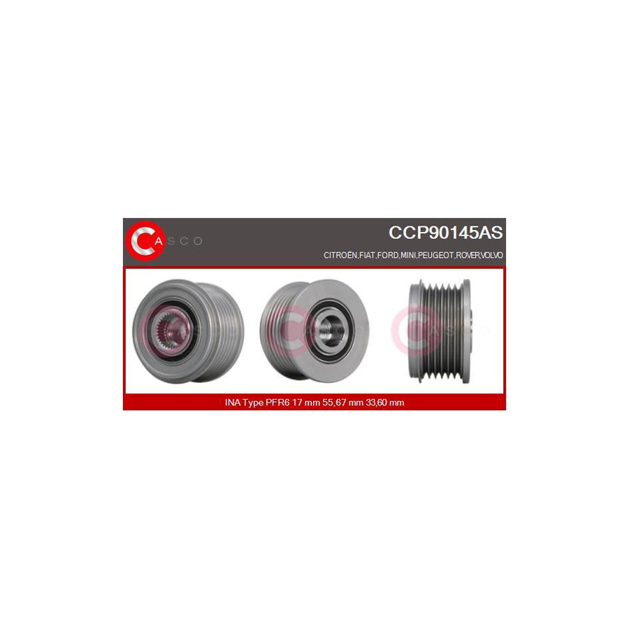 Casco Ccp90145As Pulley, Alternator | ML Performance UK Car Parts