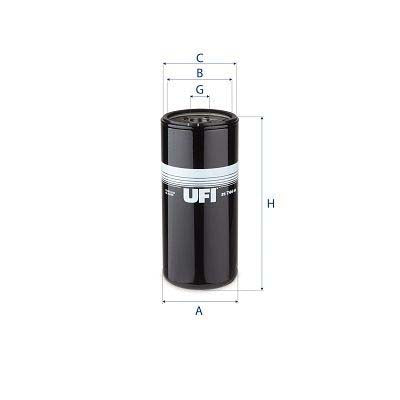 UFI 23.744.00 Oil Filter