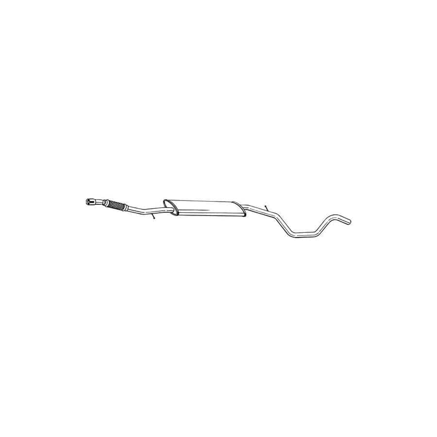 Bosal 294-001 Middle Silencer