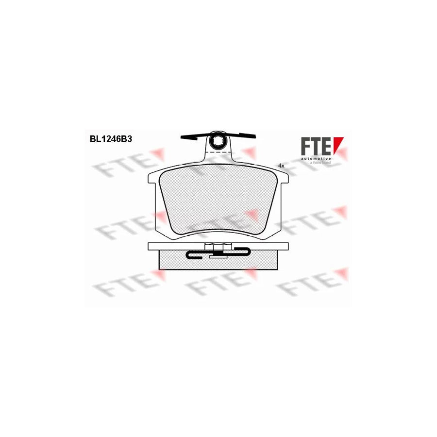 Fte 9010073 Brake Pad Set | ML Performance UK Car Parts