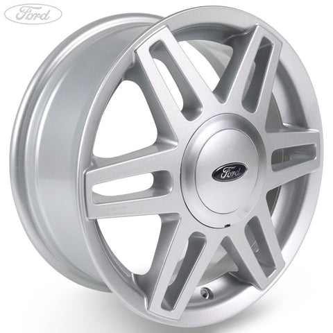 GENUINE FORD 1361491 FIESTA MK6 FUSION 15" ALLOY WHEEL 6X2 SPOKE DESIGN 6J 2005 | ML Performance UK