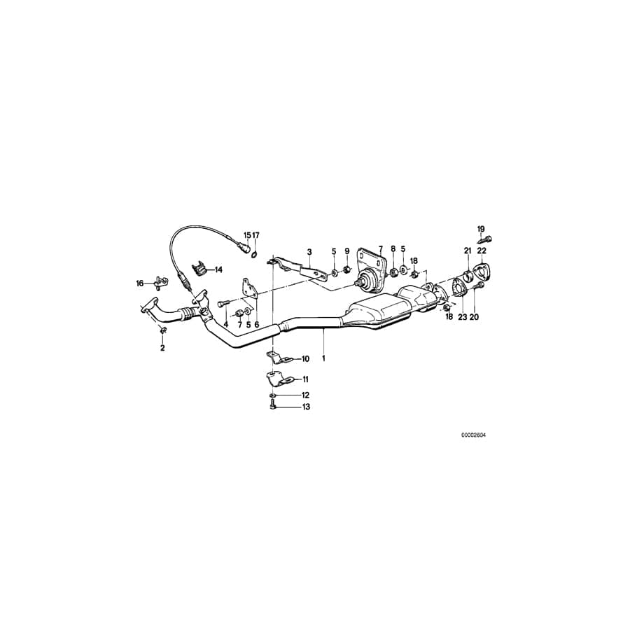 Genuine BMW 11701276792 E23 Holder (Inc. 733i) | ML Performance UK Car Parts