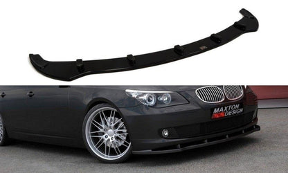 Maxton Design BM-5-60F-FD1T Front Splitter BMW Series 5 E60 / E61 (Facelift) | ML Performance UK Car Parts