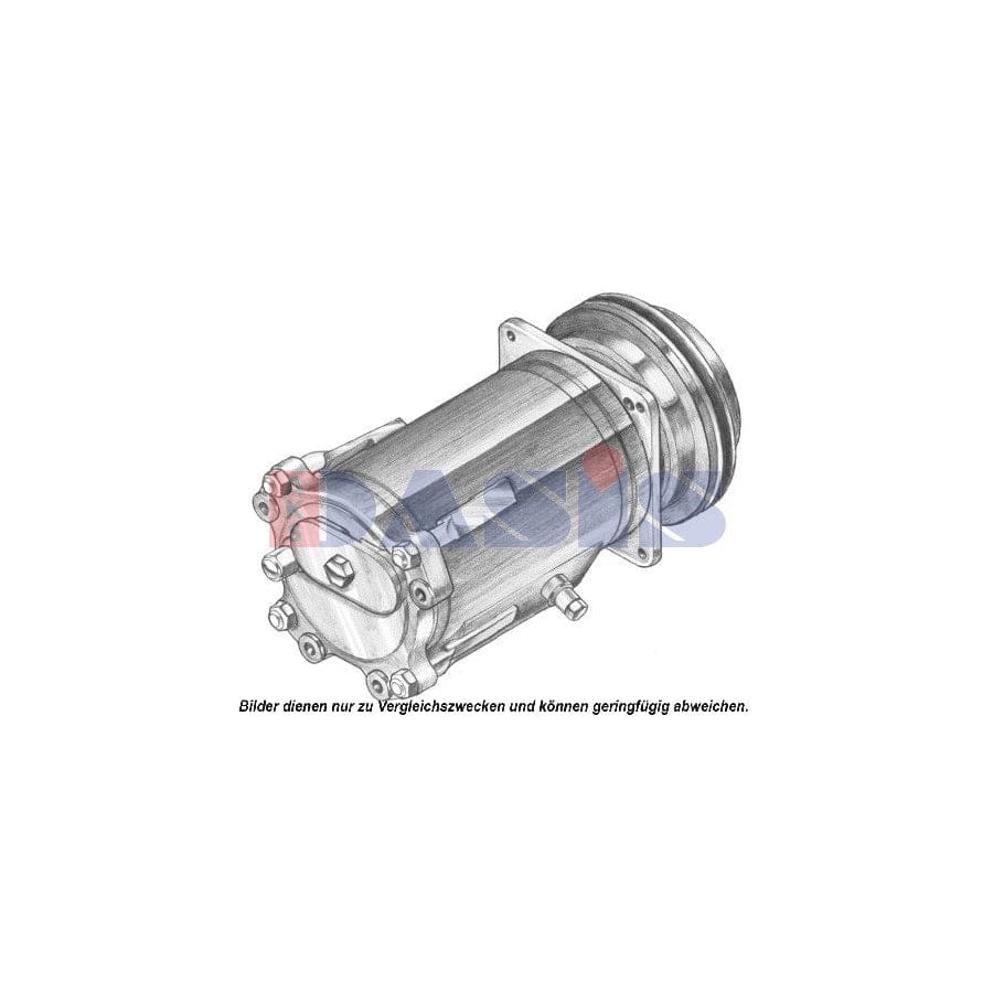 AKS Dasis 851090N Compressor, Air Conditioning For Audi 100 | ML Performance UK