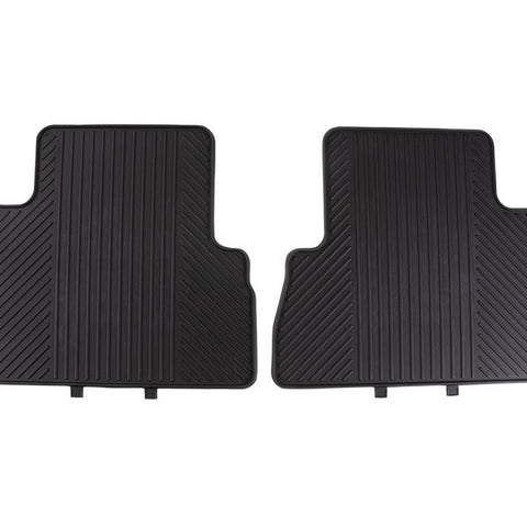 GENUINE FORD 1686206 C-MAX RUBBER FLOOR MATS REAR, BLACK, FOR SECOND SEAT ROW | ML Performance UK