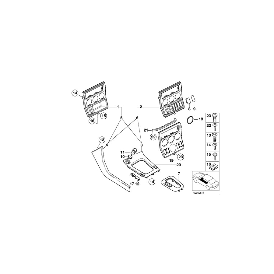 Genuine BMW 51167036388 E36 Cover, Storage Compartment Bottom LOTUSWEISS (Inc. Z3) | ML Performance UK Car Parts