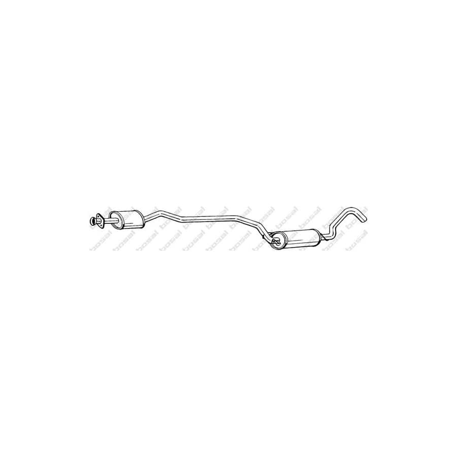 Bosal 295-889 Middle Silencer