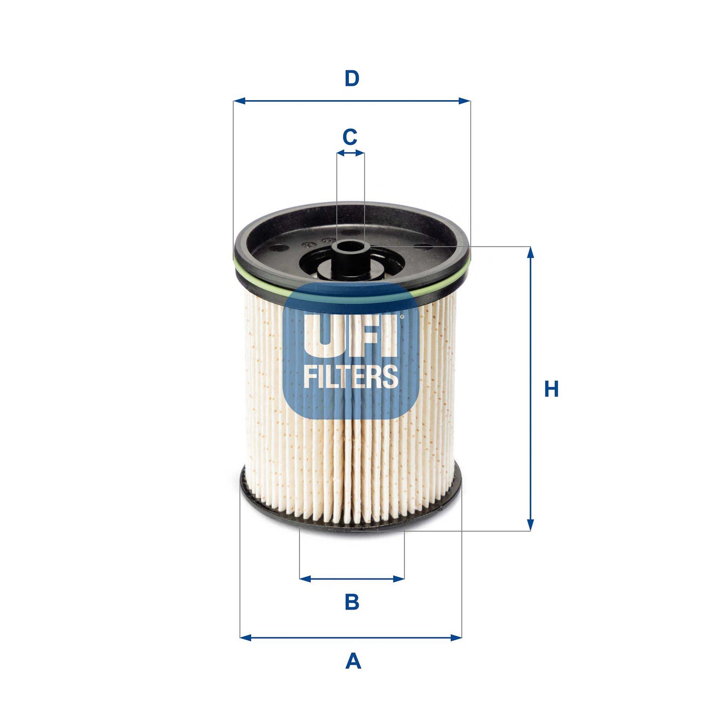 UFI 26.122.00 Fuel Filter