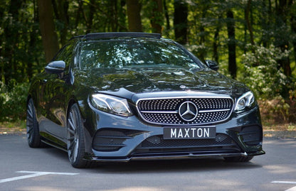 Maxton Design Mercedes Benz E-Class W213 AMG-Line Coupe (C238) Front Splitter V.2