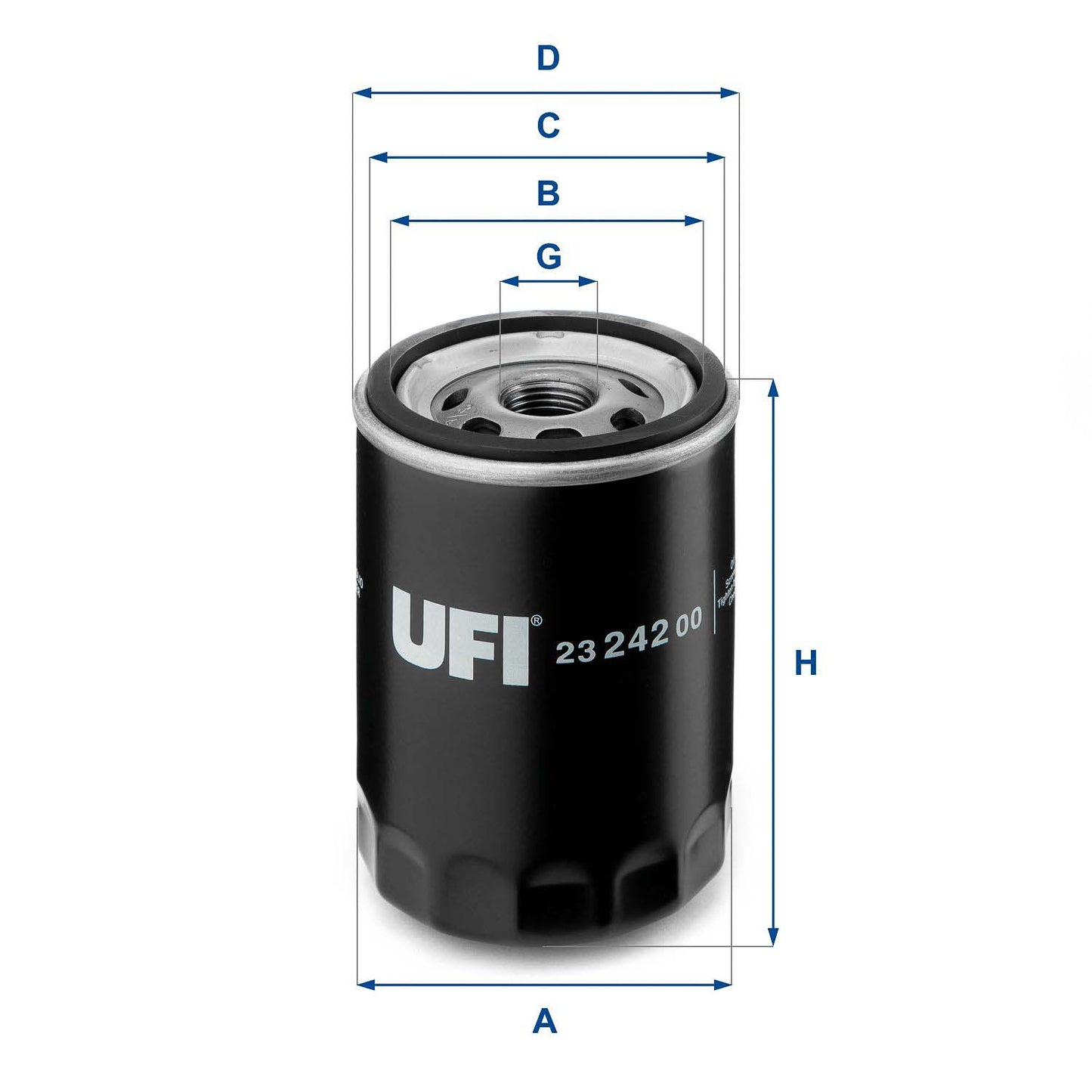 UFI 23.242.00 Oil Filter