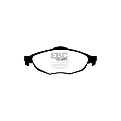 EBC PD40K511 Chrysler Sebring Ultimax Pad & Plain Disc Kit 2 | ML Performance UK Car Parts