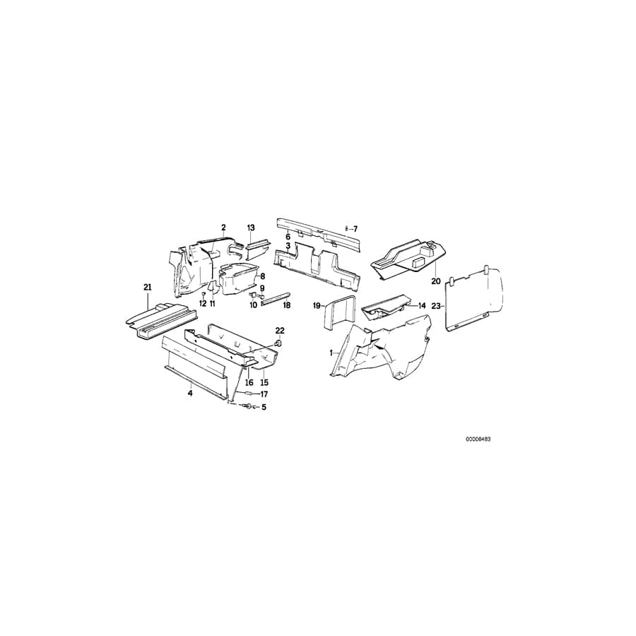 Genuine BMW 51481938725 E38 E67 RR5 Expanding Rivet (Inc. 740iLP, 735Li & M3) | ML Performance UK Car Parts