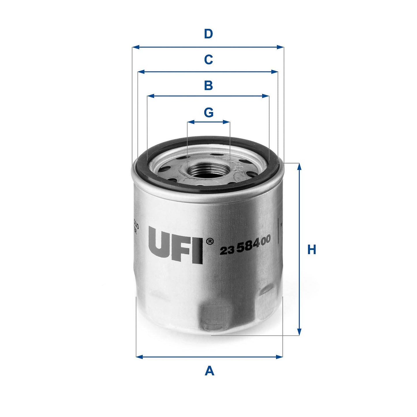 UFI 23.584.00 Oil Filter