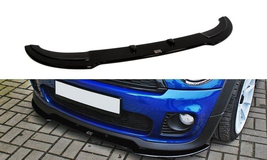 Maxton Design MC-2-JCW-FD1T Front Splitter Mini Cooper JCW R56 | ML Performance UK Car Parts