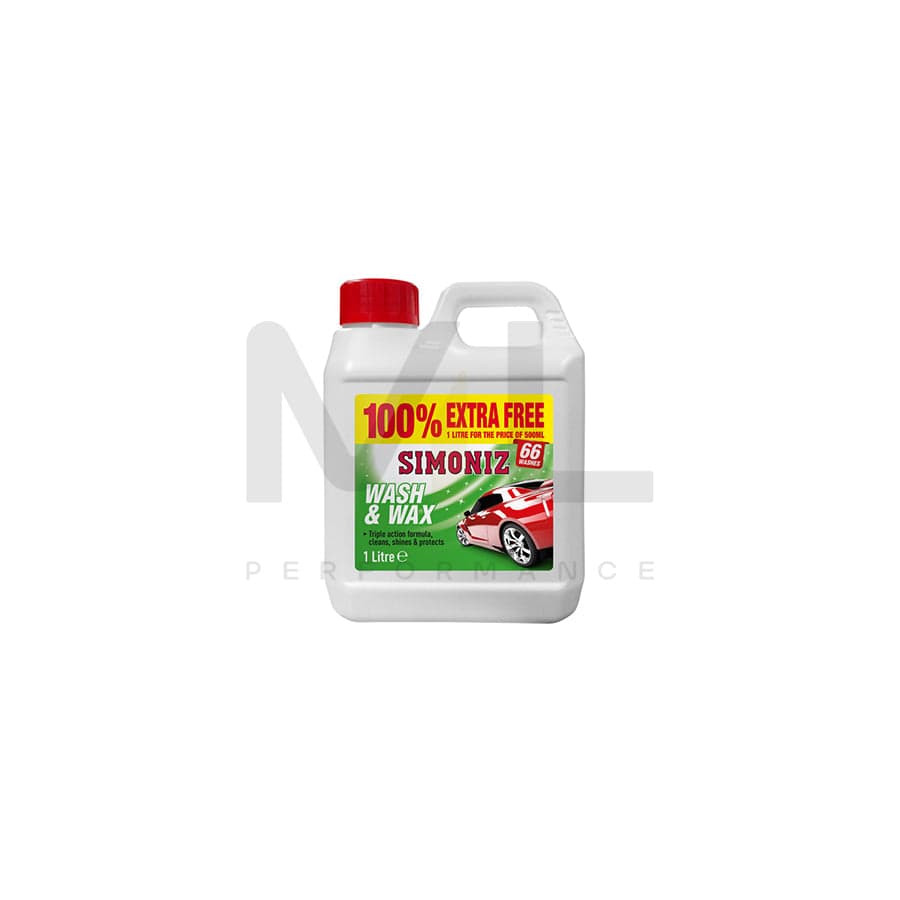 Simoniz SAPP0161A Was & Wax + 100% Extra Free 500ml | ML Performance UK Car Parts