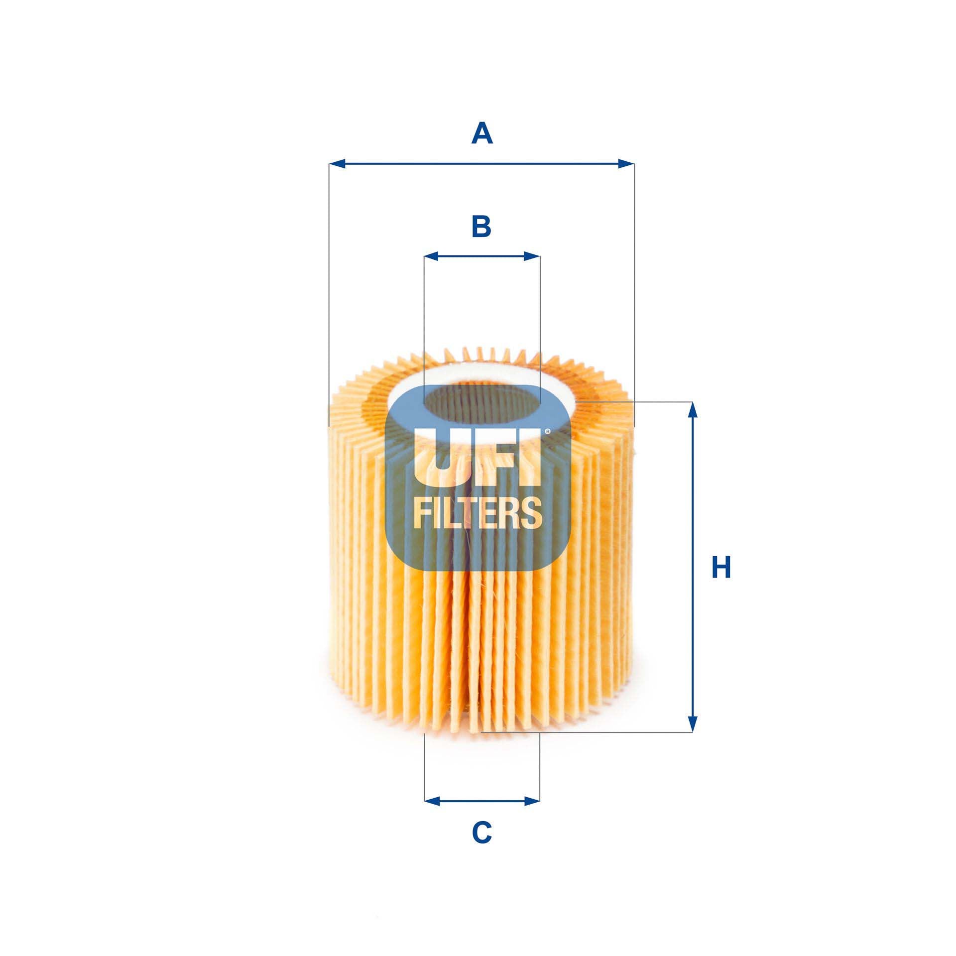 UFI 25.150.00 Oil Filter