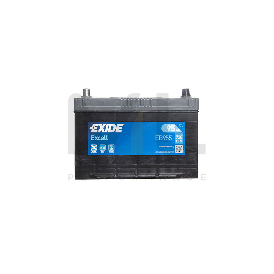 Exide Excel Car Battery 334 - 3 Year Guarantee | ML Performance UK Car Parts