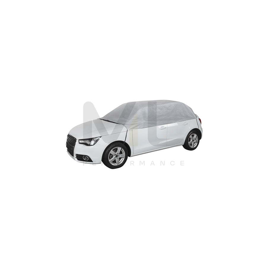 WALSER 31016 Car cover half-size, M 147x260 cm, Grey | ML Performance Car Parts