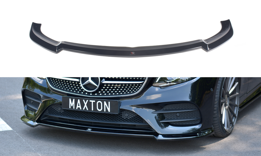 Maxton Design ME-E-213-AMGLINE-C-FD2T Front Splitter V.2 Mercedes Benz E-Class W213 AMG-Line Coupe (C238) | ML Performance UK Car Parts