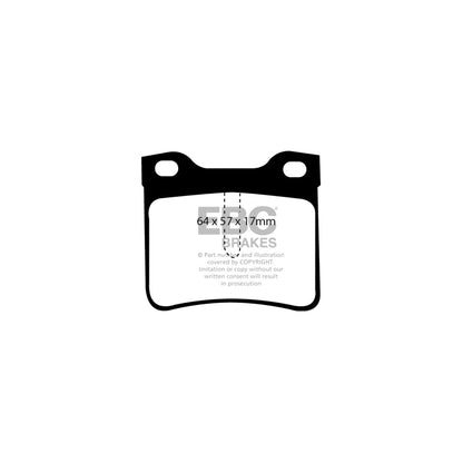 EBC DP1081 Mercedes-Benz Sprinter Ultimax Rear Brake Pads 2 | ML Performance UK Car Parts