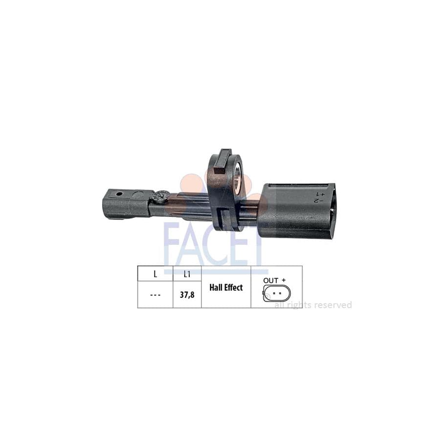 FACET 21.0134 ABS Sensor | ML Performance UK Car Parts