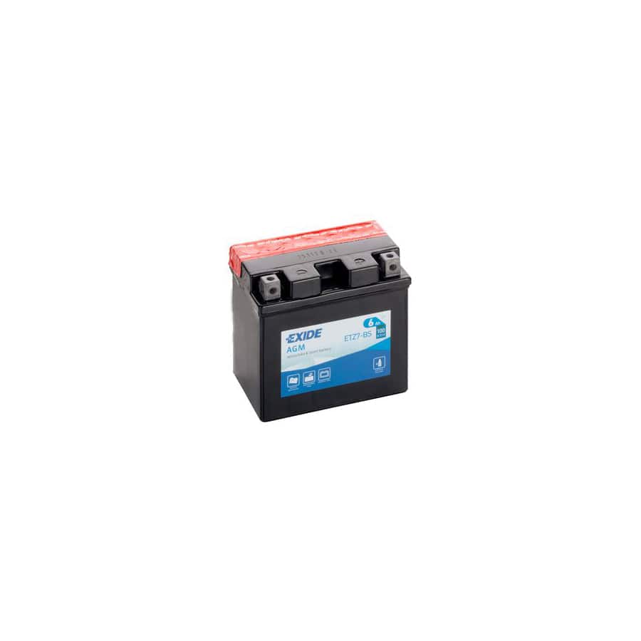 Exide ETZ7-BS 12V Motorcycle Battery | ML Performance UK Car Parts