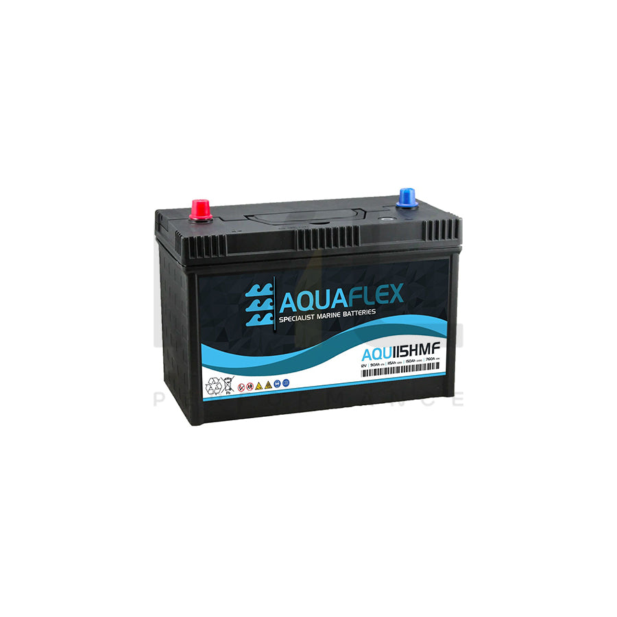 AQU115HMF Aquaflex Marine Battery 12V 90Ah 115Ah 150Ah | Car Batteries UK | ML Performance Car Parts