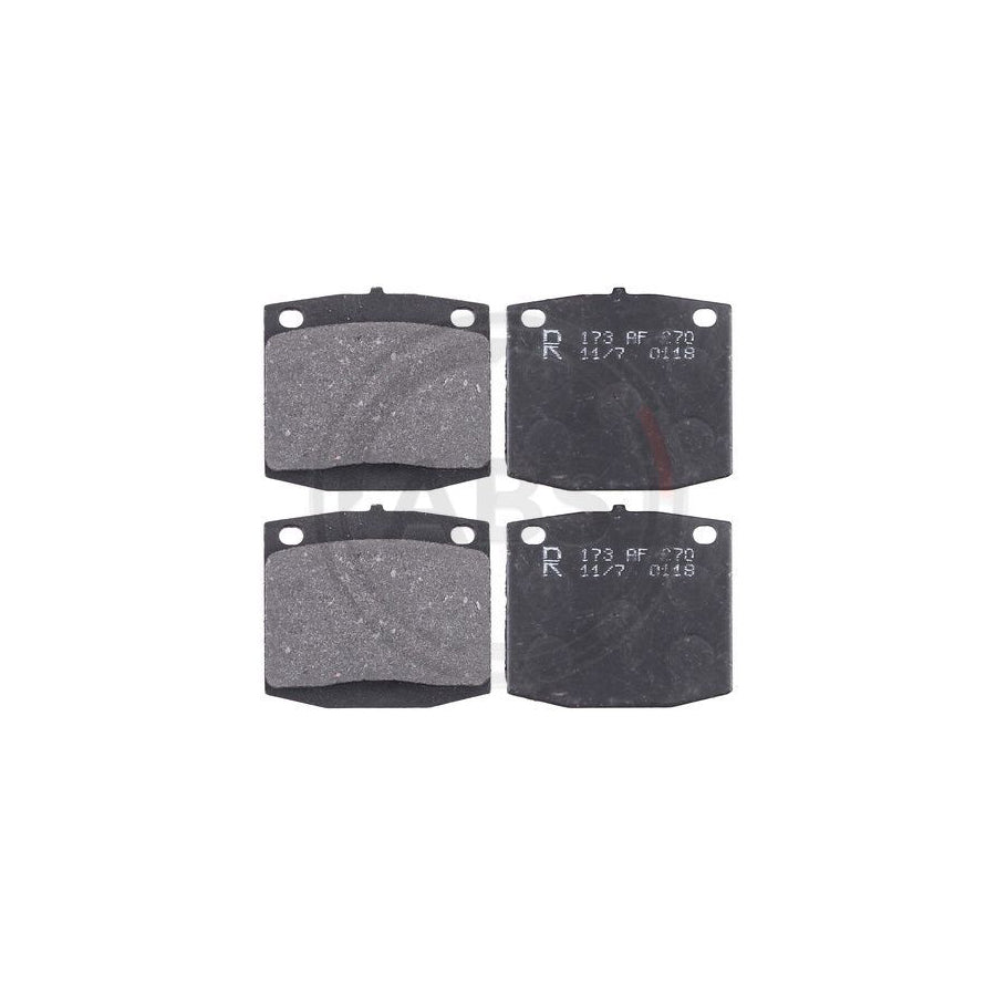 A.B.S. 36152 Brake Pad Set For Nissan Datsun 160J Saloon (710, A10)