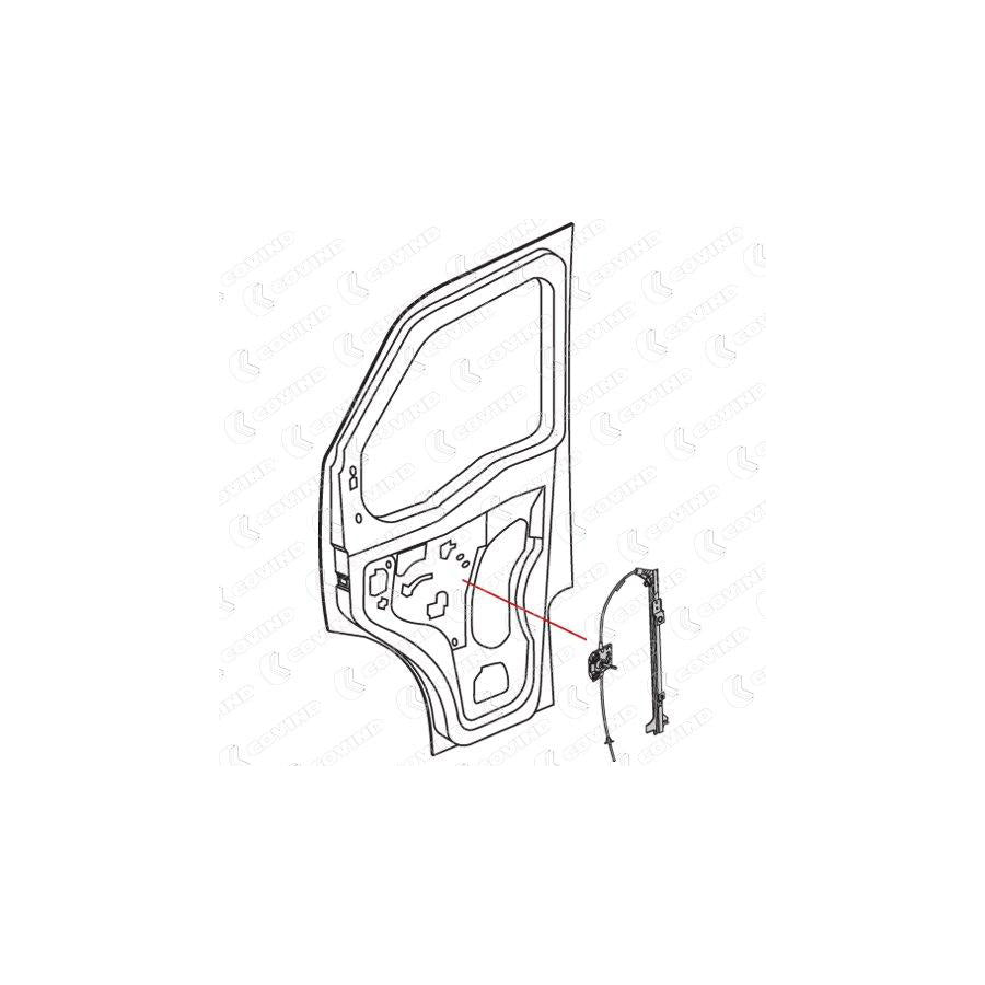 Covind C39/164 Window Regulator | ML Performance UK