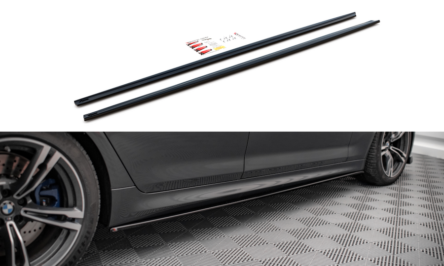 Maxton Design BM-5-90-M-SD1T Side Skirts Diffusers BMW M5 F90 | ML Performance UK Car Parts