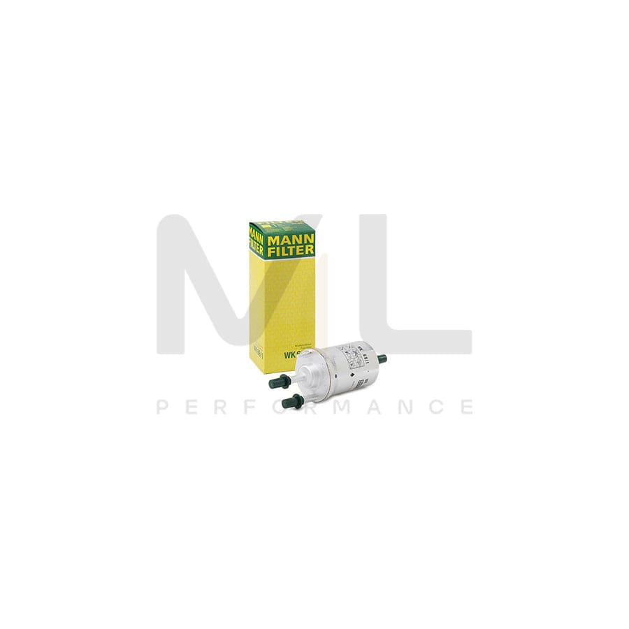 MANN-FILTER WK 69/1 Fuel filter In-Line Filter, with integrated pressure regulator | ML Performance Car Parts