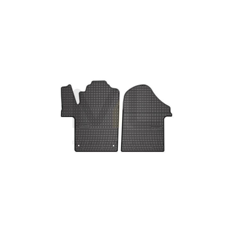 FROGUM Tailored, Basic 410466 Floor mat set suitable for MERCEDES-BENZ VITO Elastomer, Front, Quantity: 2, Black | ML Performance Car Parts