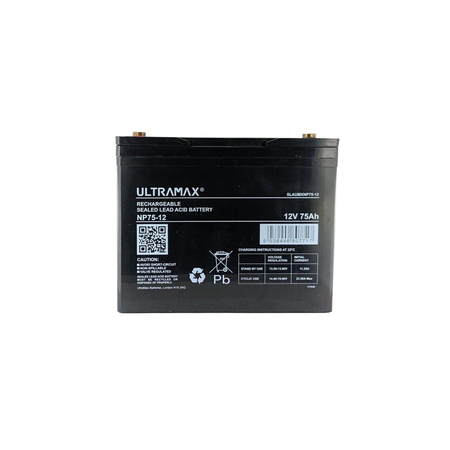 SLA Ultramax NP75-12 VRLA Battery | ML Performance Battery and Electrical Accessories