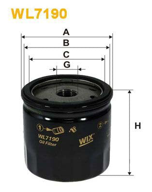 WIX Filters WL7190 Oil Filter