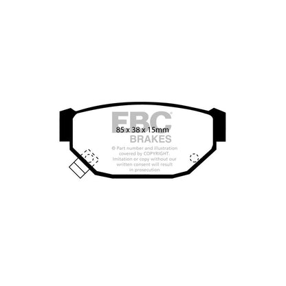 EBC DP674 Subaru Ultimax Rear Brake Pads 2 | ML Performance UK Car Parts