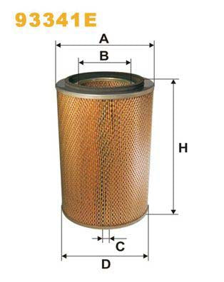 WIX Filters 93341E Air Filter