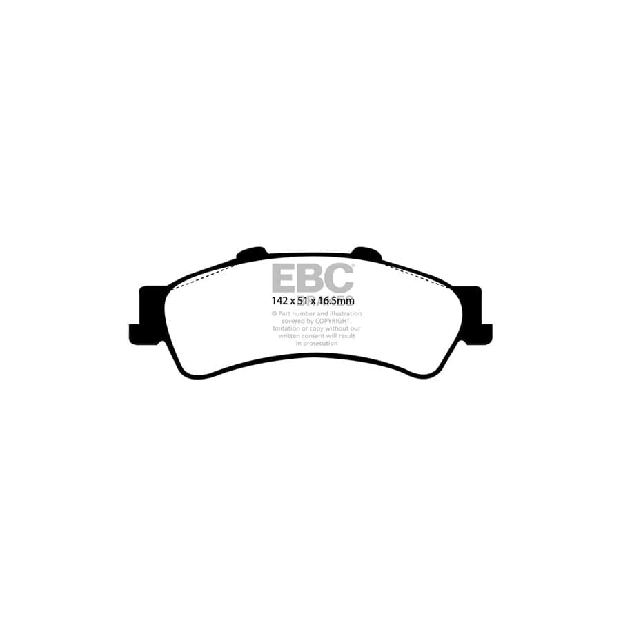 EBC PD40K463 Chevrolet Ultimax Pad & Plain Disc Kit (Inc. Astro & Tahoe 4WD) 3 | ML Performance UK Car Parts