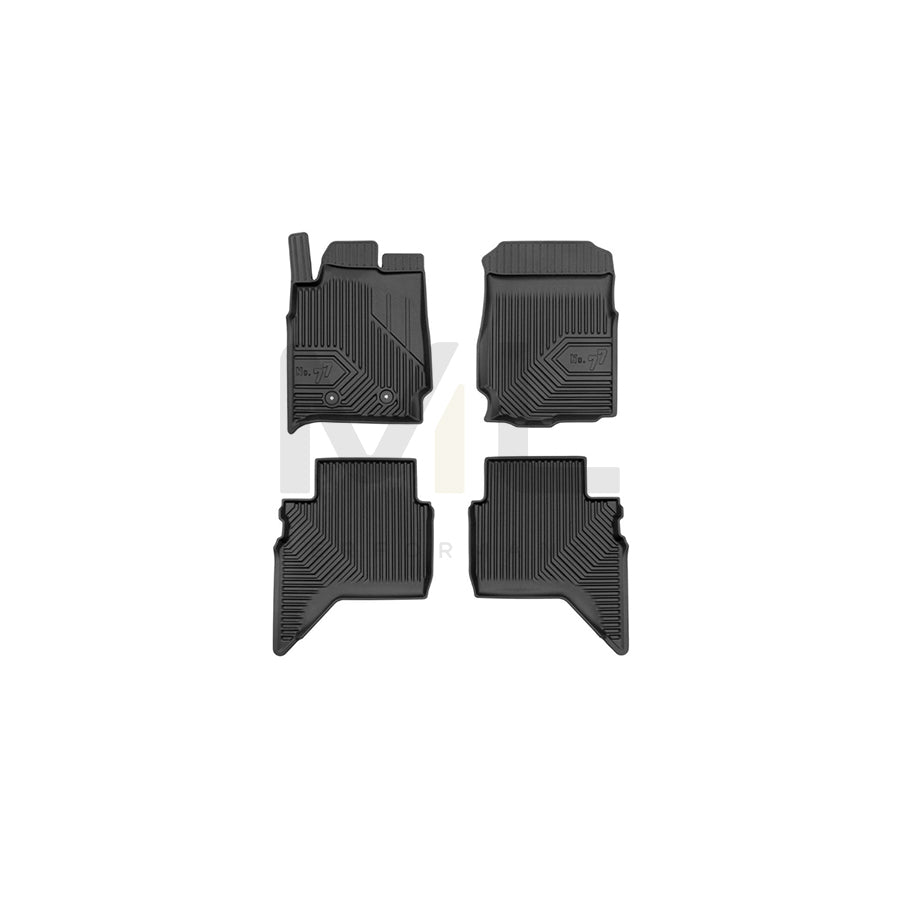 FROGUM Tailored, No.77 77409880 Floor mat set Elastomer, Front and Rear, Quantity: 4, Black | ML Performance Car Parts