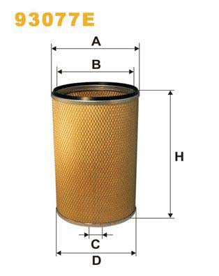 WIX Filters 93077E Air Filter