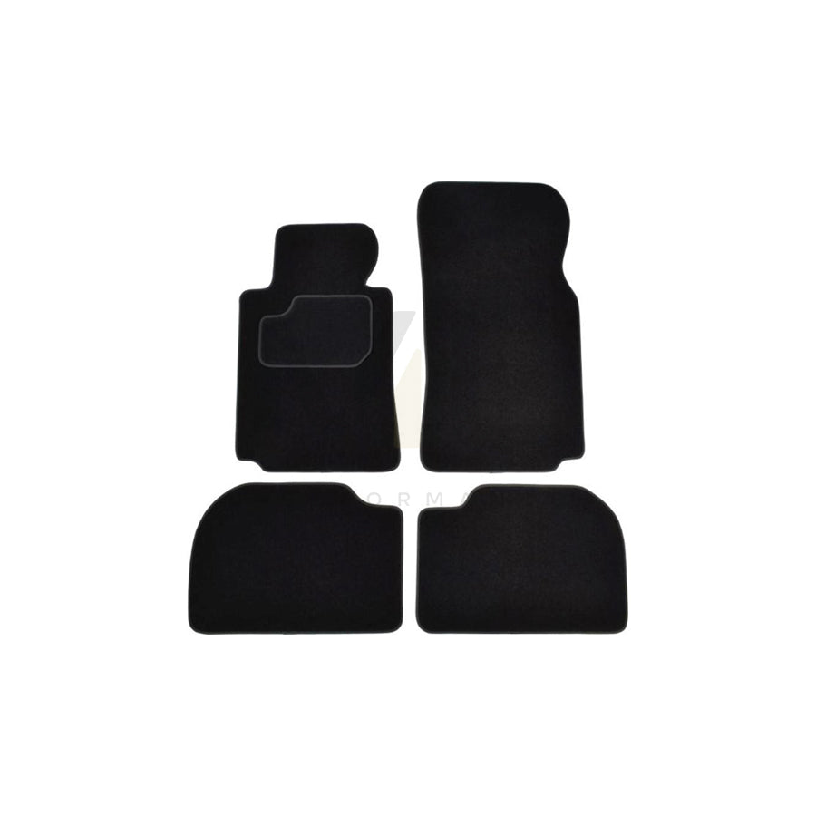 MAMMOOTH A041 BM230 PRM 01 Floor mat set for BMW 7 (E38) Textile, Front and Rear, Quantity: 3, Black | ML Performance Car Parts