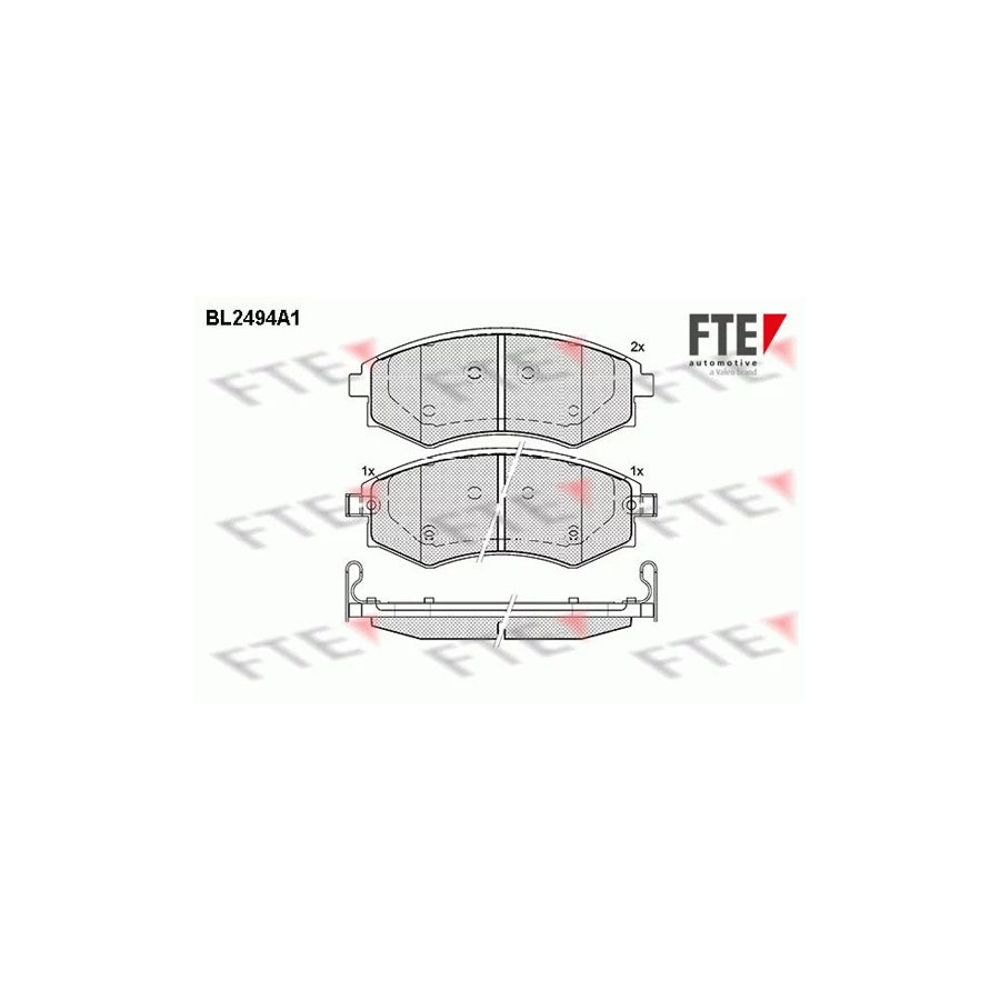 Fte BL2494A1 Brake Pad Set | ML Performance UK Car Parts